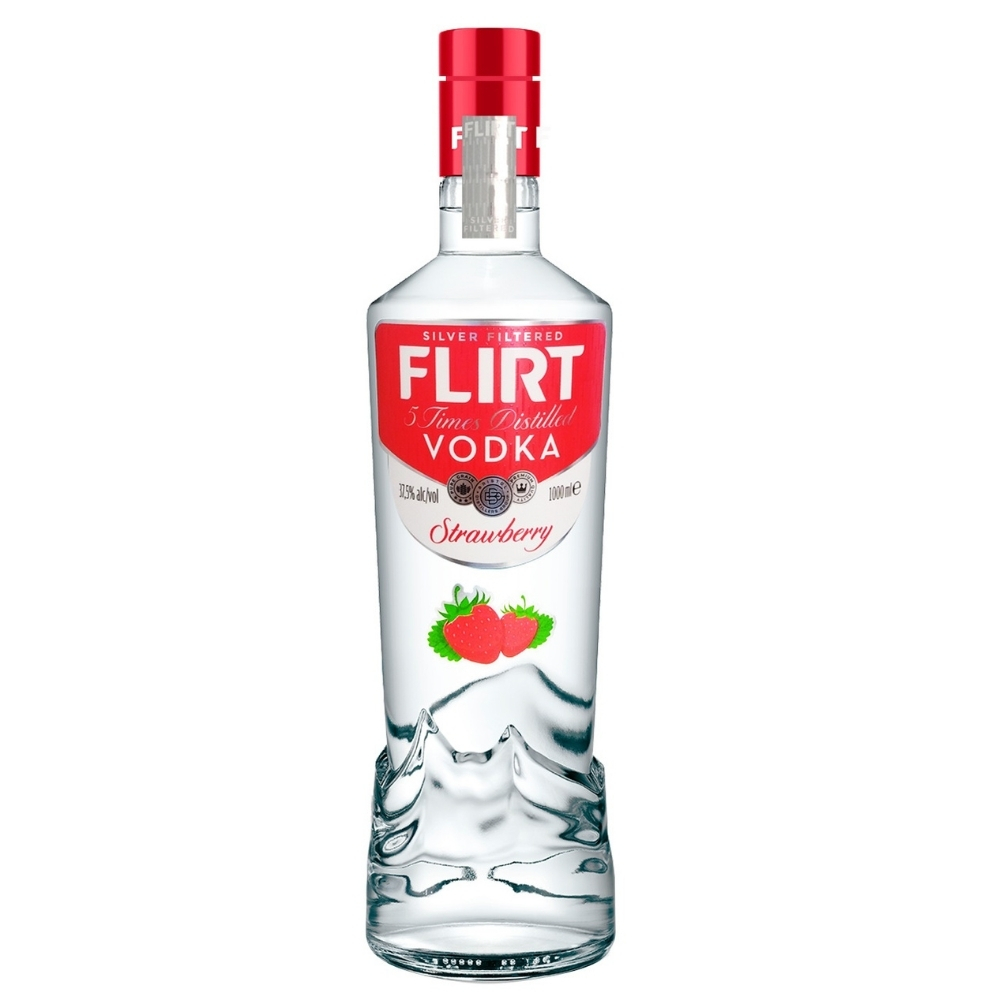 Vodka Flirt Fraise - 1L