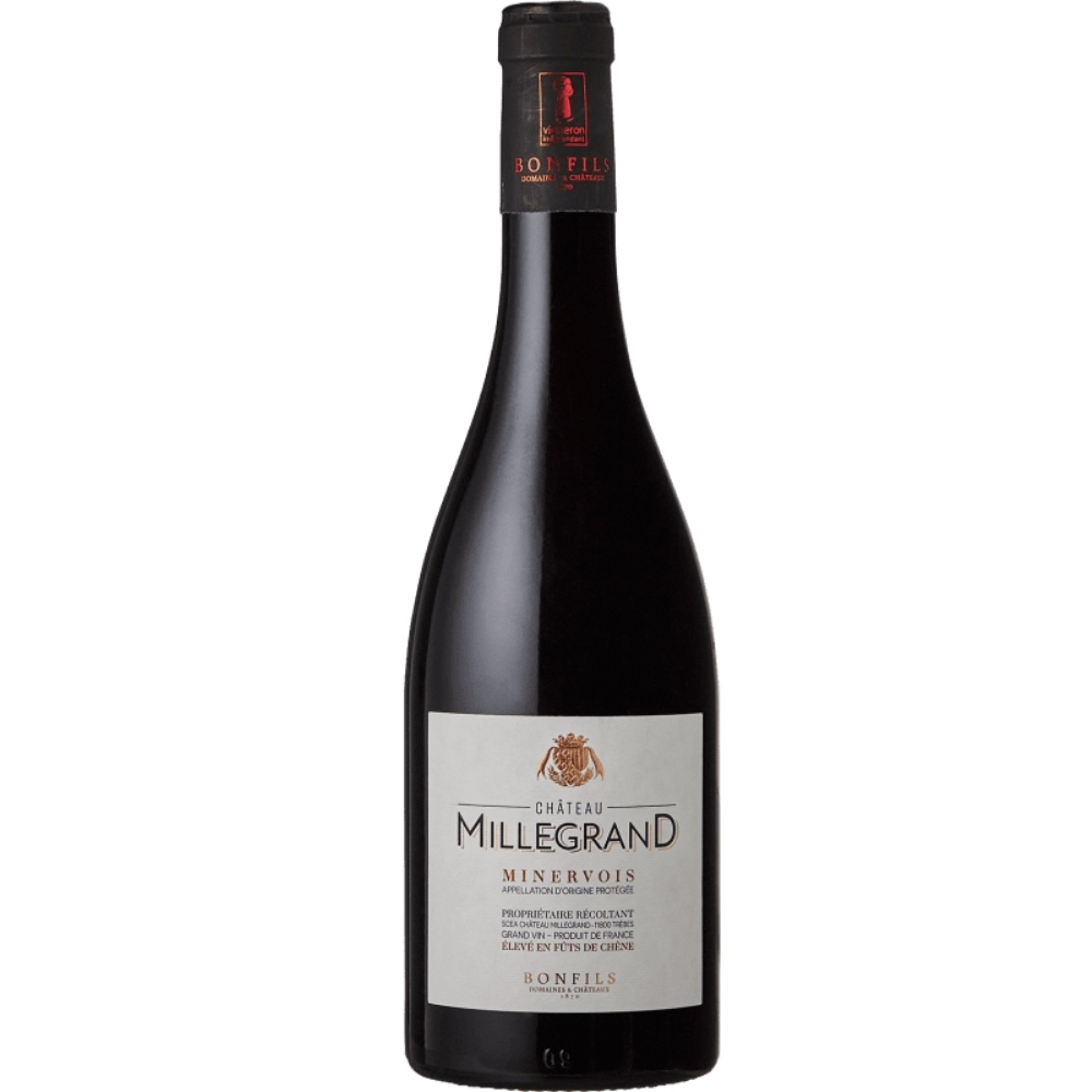 Vin Rouge Languedoc Minervois Château Millegrand - 75cl