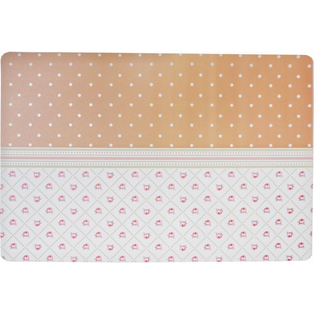 [721765] Set de Table Rectangulaire Fleurs Kasa 45x30 cm