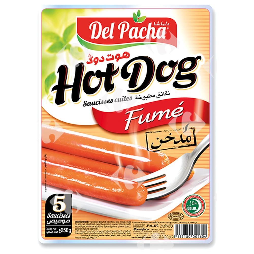[202537] Hot Dog de Dinde - Charcuterie - Del Pacha 250g