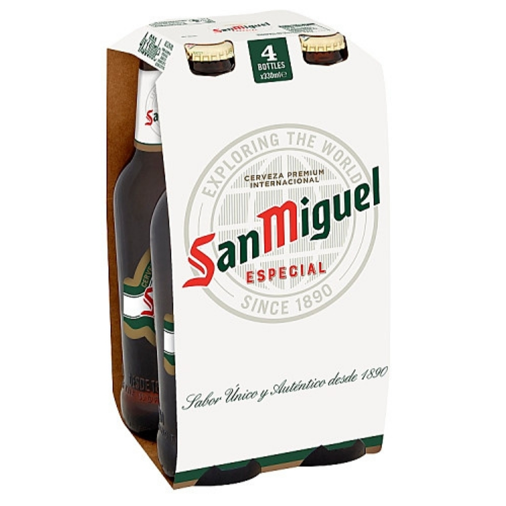 Pack 4x Bière San Miguel - 33cl