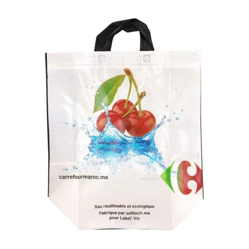 Sac Cabas Cerise Carrefour