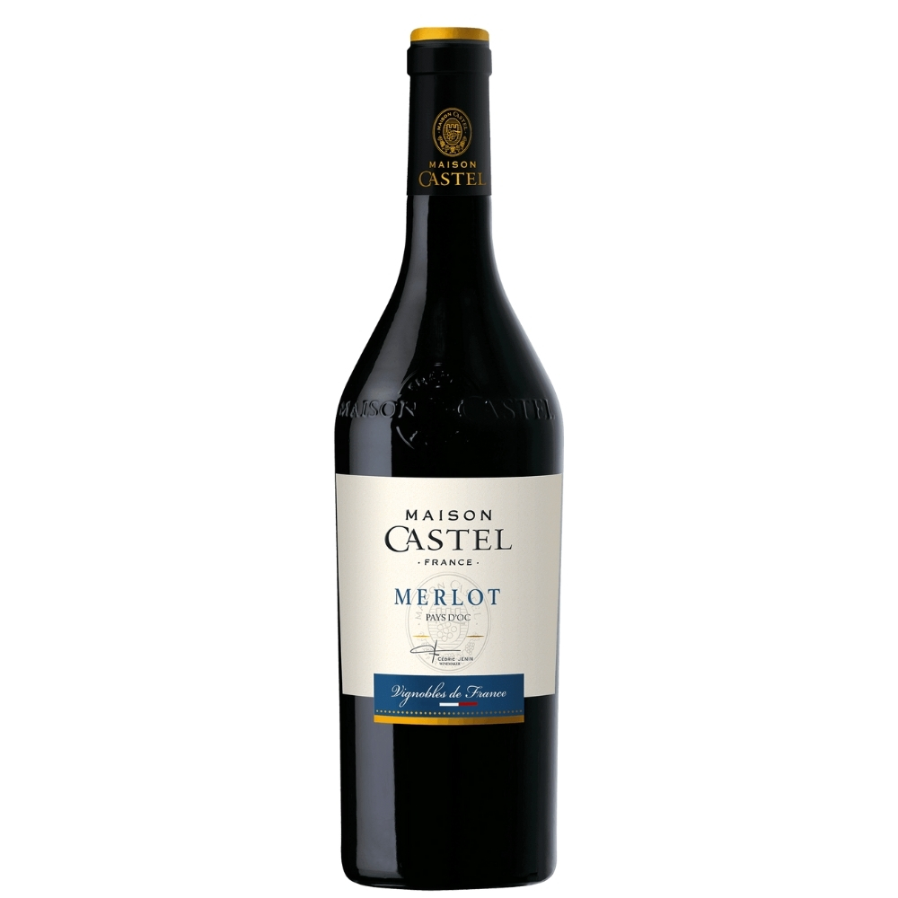 [57655] Vin Rouge Castel Merlot - 75cl