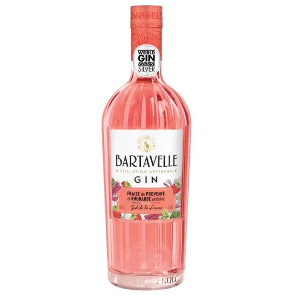 Gin Bartavelle Fraise & Rhubarbe - 70cl