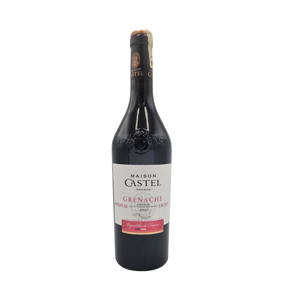 Vin Rouge Moelleux Castel Syrah-Grenache - 75cl