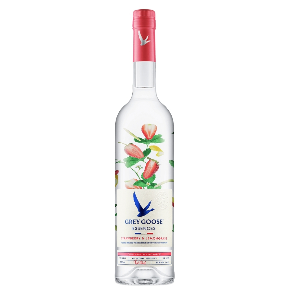 Vodka Grey Goose Essences Fraise & Citronnelle - 75cl